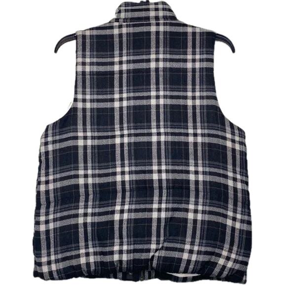 Anthropologie Hei Hei Quincy Plaid Puffer Vest Size Small - Picture 6 of 16